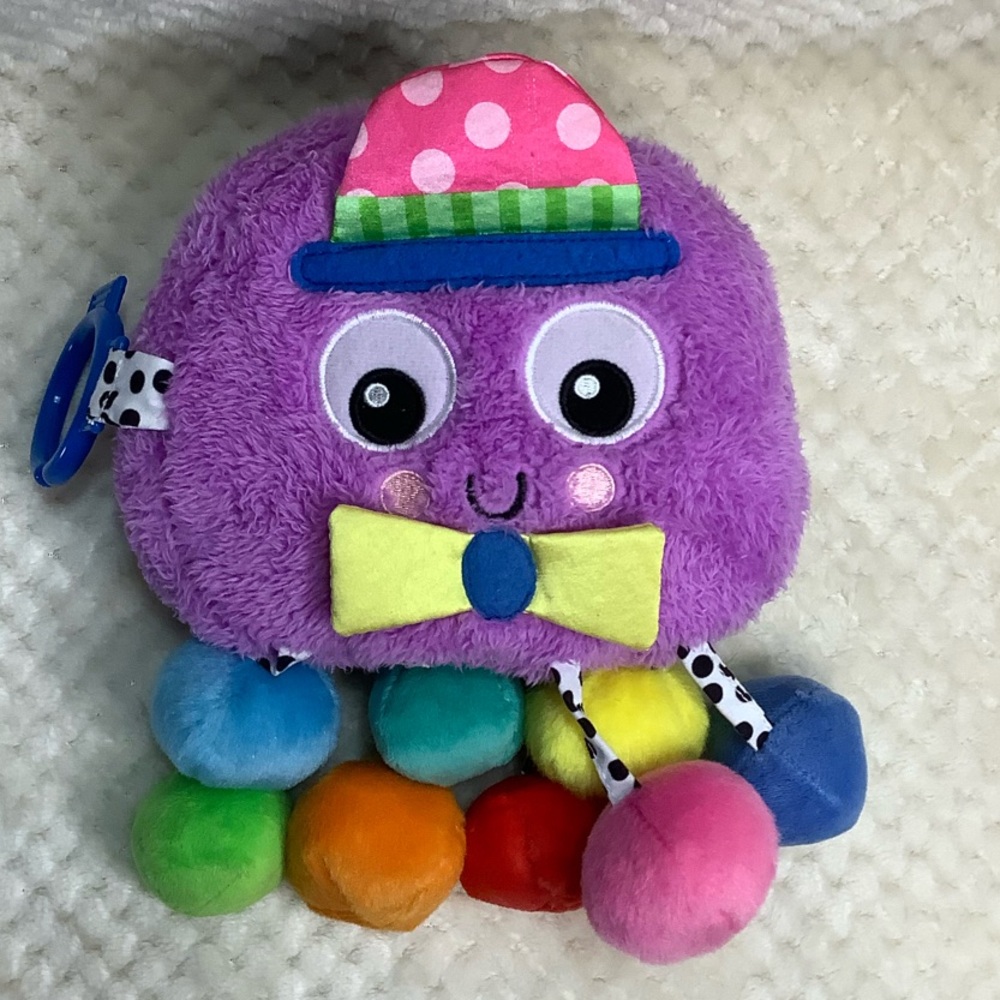 Melissa & Doug Kids Books Purple Plush Itsy Bitsy Spider Book Musical & Sensory